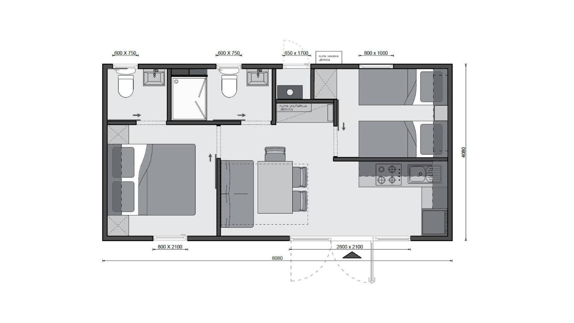 250 Mobile Home Selce Eksteriør bilde